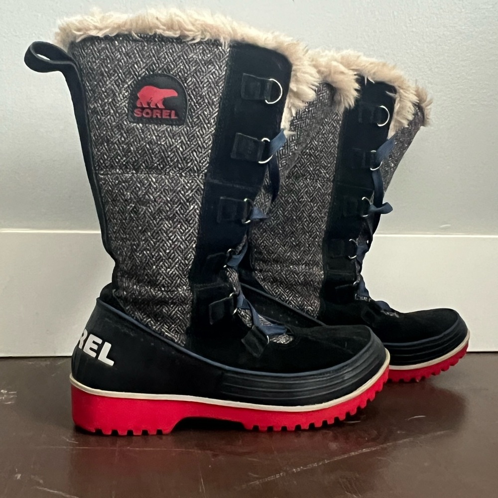 Sorel Tivoli II High Herringbone Boots, Size 9.5; Women’s LL5180-010